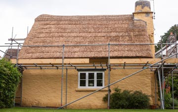 Mytchett Place thatch roofing costs